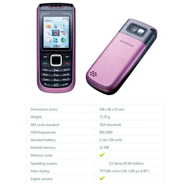 Nokia 1680 Original Keypad Mobile Phone