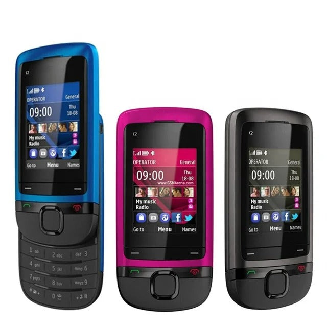 Nokia C2-05 Touch And Type Original Slide Phone