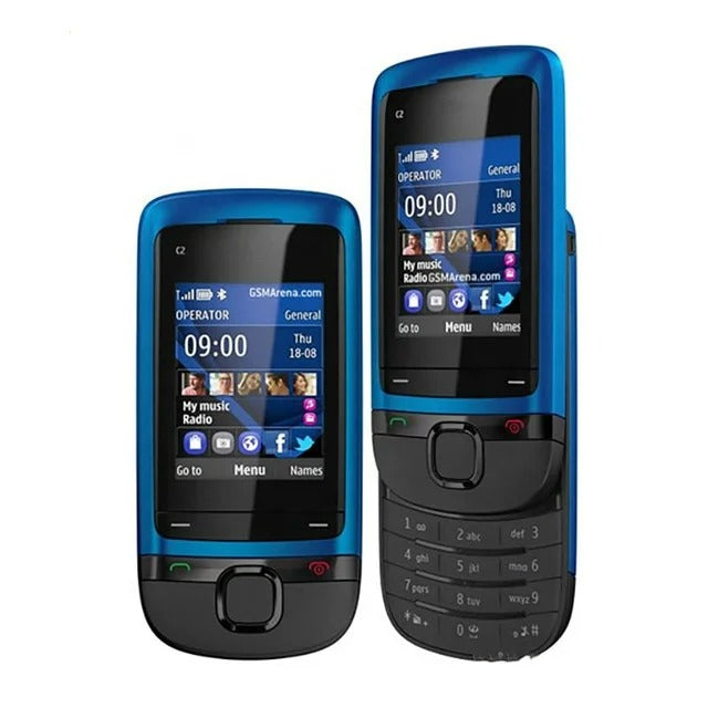 Nokia C2-05 Touch And Type Original Slide Phone