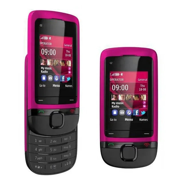 Nokia C2-05 Touch And Type Original Slide Phone