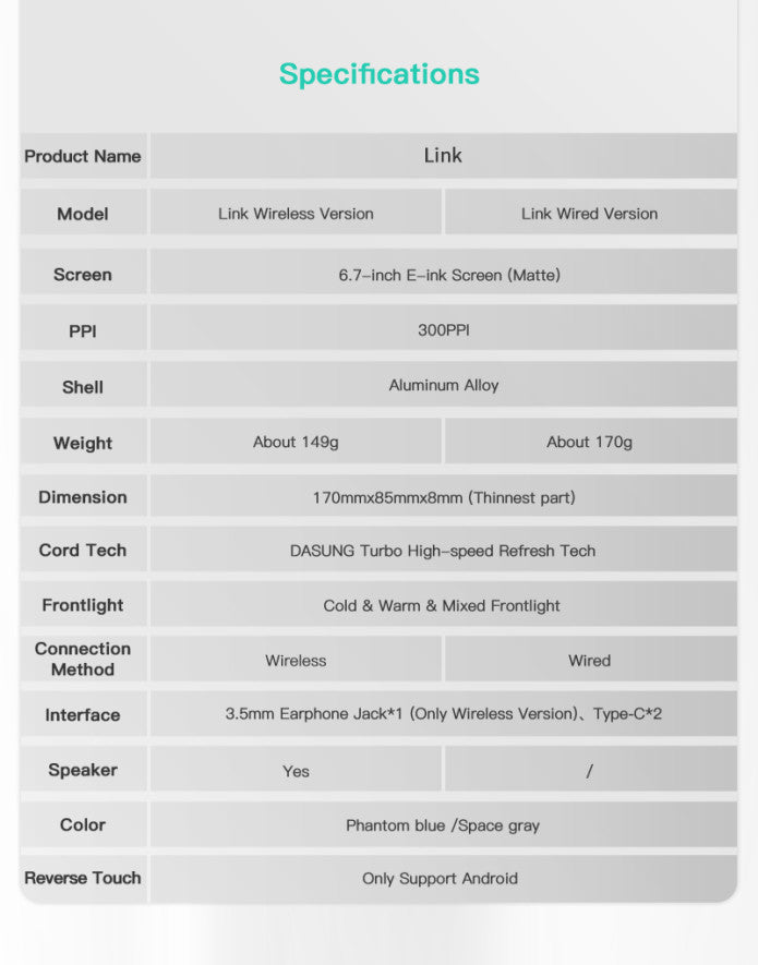 DASUNG E-ink Phone Monitor: Link