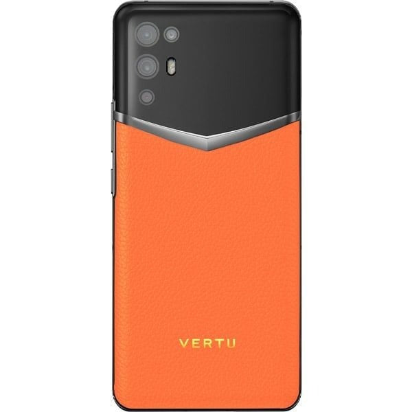 IVertu 5G Calf Leather Dawning Orange Android Mobile Phone