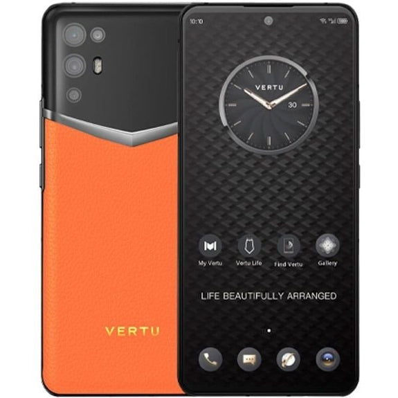 IVertu 5G Calf Leather Dawning Orange Android Mobile Phone