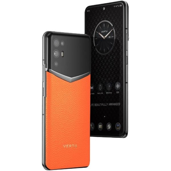 IVertu 5G Calf Leather Dawning Orange Android Mobile Phone