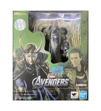 BANDAI Tamashii Nations Marvel Avengers Thor Loki Odinson God of Evil Lies S.H.Figuarts Action Figure Collection Model Kids Toys
