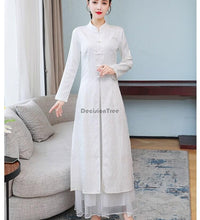 2021 Women Retro Wedding Chinese traditional dress for girls