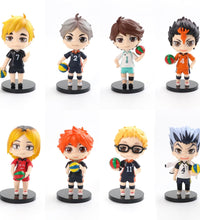 10CM Haikyuu Peripherals Figure Hinata Shoyo PVC Action Anime Toys Collection Doll Cartoon Model Kageyama Tobio Kozume Kenma