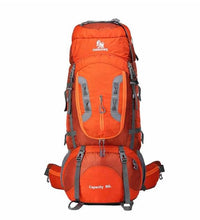 80L Camping Hiking Backpacks Sport Travel Bag Aluminum Alloy support