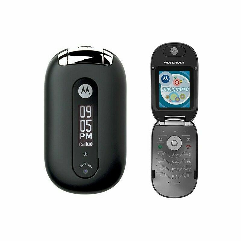 Motorola U6 Pebble Original Flip Phone
