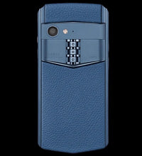 VERTU ASTER P BAROQUE Calf Starry Blue Mobile Phone