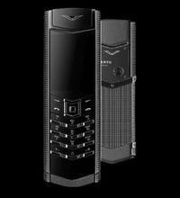 Vertu Signature Clous De Paris Black Keypad Mobile Phone