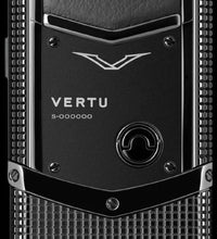 Vertu Signature Clous De Paris Black Keypad Mobile Phone