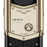 Vertu Signature 18Ct Real Gold Black Ceramic Keypad Mobile
