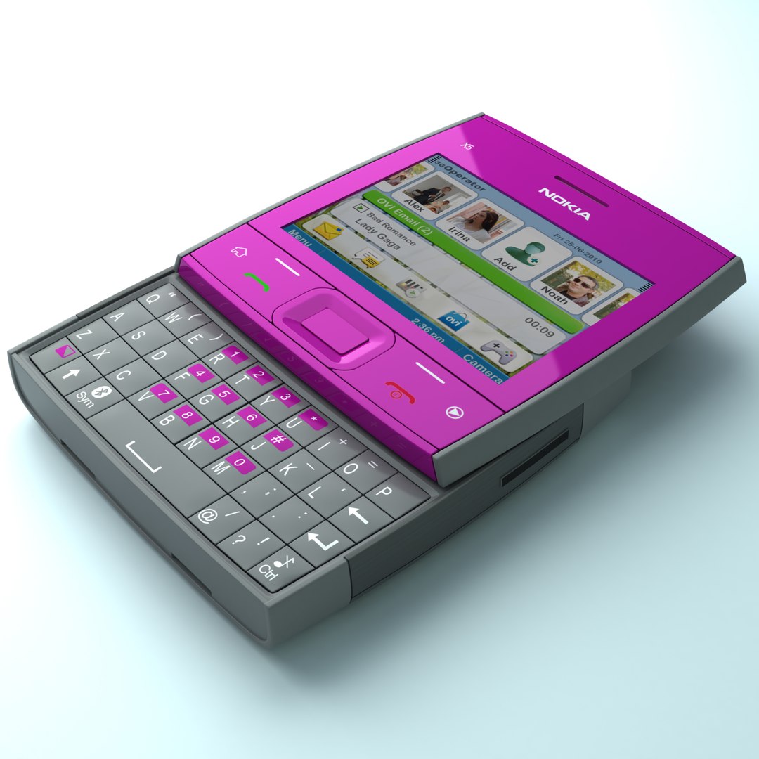 Original Nokia X5-01 QWERTY Slide Phone
