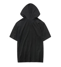 Yokai Men Hooded Half Sleeve Mens T-shirt Hoodie - brandyokai