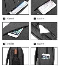 Yokai Japanese Backpack 15.6 inch Men Military Grade Backpack Water Resistant USB Charger Port