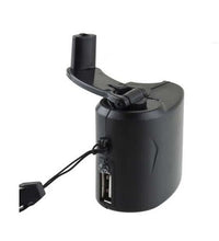 Mini Electric Power Emergency Charger Hand Crank Dynamo Power Supply with USB Port For MP3 / MP4 Player,Phones - astore.in