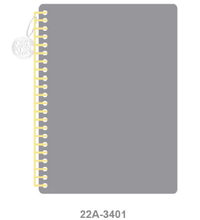 Miniso DIY Beads Plain A5 Wirebound Book (Gray)