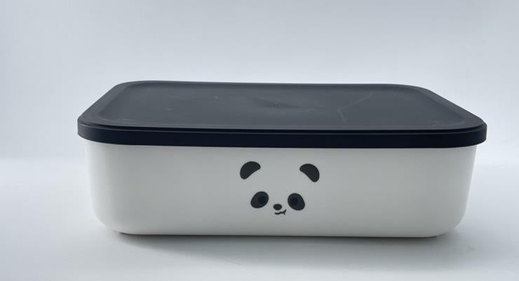 Miniso Animal Faces Collection Storage Box with Lid (S)(Panda)