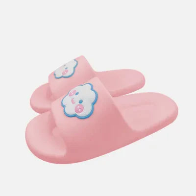 Miniso Lovely Series Cloud Women's Slippers(Pink,37-38)