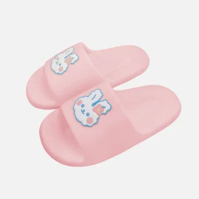 Miniso Lovely Series Bunny Women's Slippers(Pink,37-38)