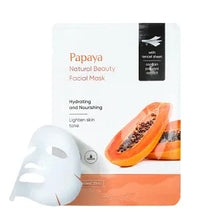 Miniso Natural Beauty Facial Mask(Papaya)