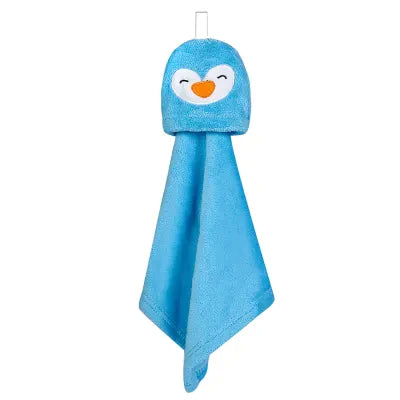 Miniso Cute Animal Hand Towel(Blue)