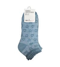 Miniso Heart Women＇s Low-cut Socks 2 Pairs(Blue)