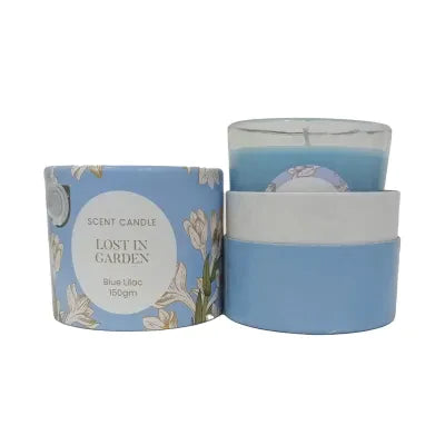 Miniso Lost In Garden candle 150G(Blue Lilac)