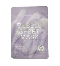 Miniso Brightening Bubble Sheet Mask(Blueberry)