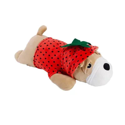 Miniso Bull Dog with Jacket 45CM(Strawberry)