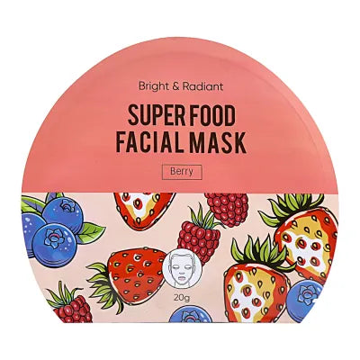 Miniso Super Food For Skin Facial Mask(Berry)