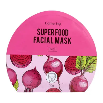 Miniso Super Food For Skin Facial Mask(Beet)