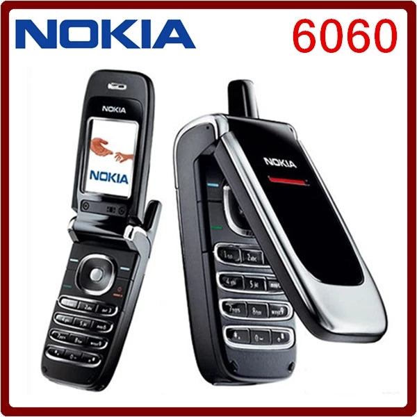 Nokia 6060 Original Flip Phone GSM old phones –