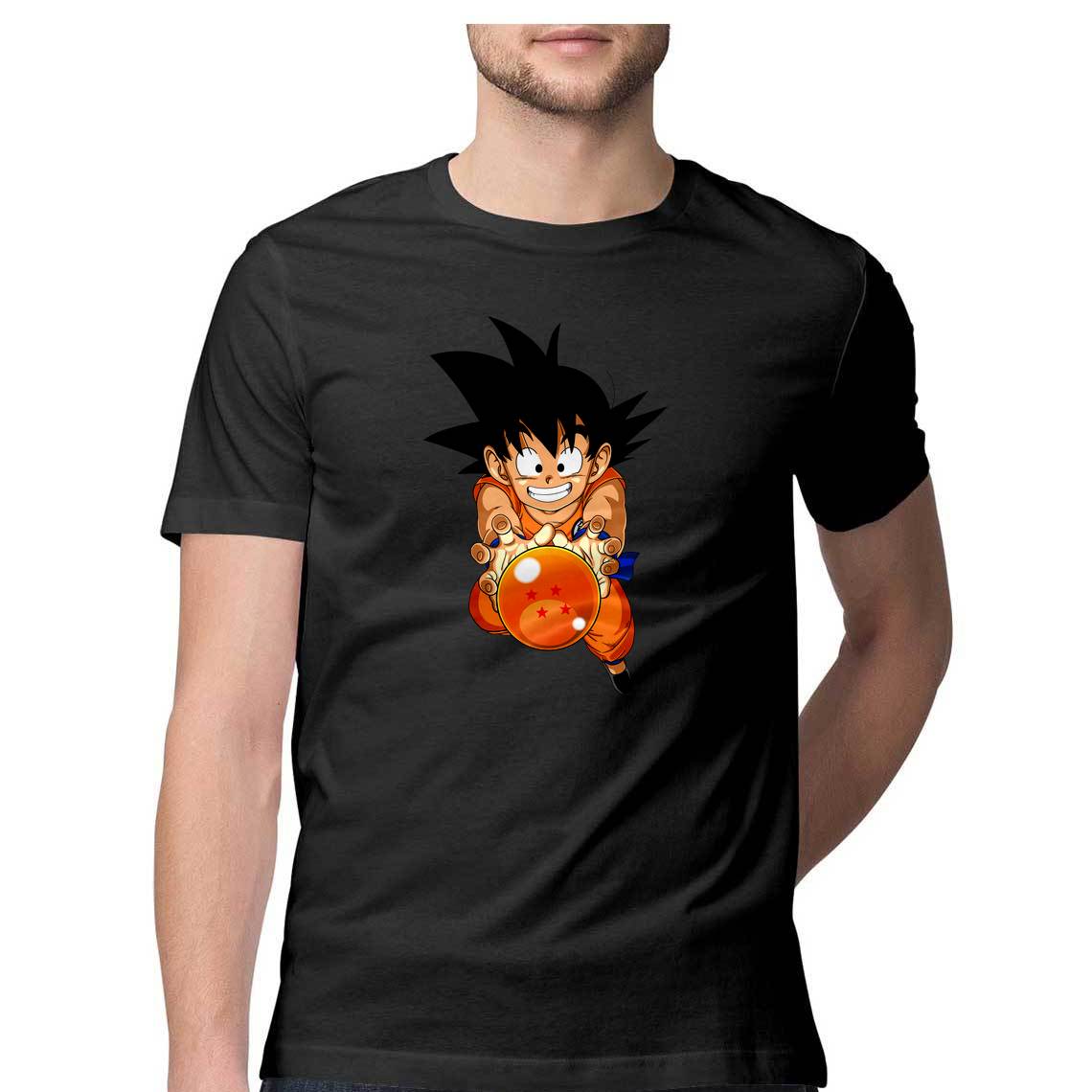 Dragon Ball z goku anime T-shirt for men