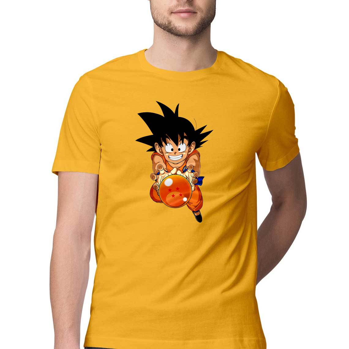Dragon Ball z goku anime T-shirt for men