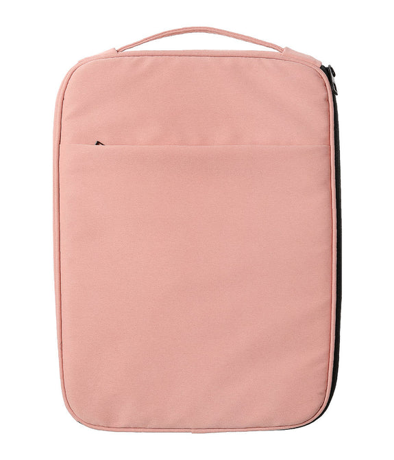 Miniso 2012186412100 Portable Laptop Bag (Pink)