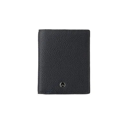 MINISO Men's Litchi Texture Vertical Soft Wallet