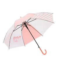 Miniso We Bare Bears Collection 5.0 Transparent Long-handled Umbrella(Panda)