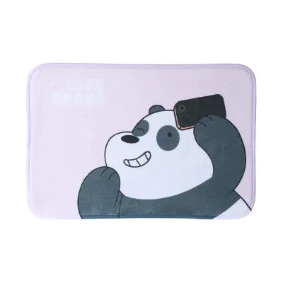 Miniso We Bare Bears Collection Sponge Floor Mat (60*40cm)(Panda)
