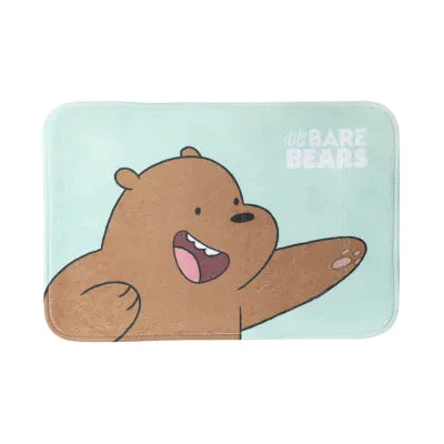 Miniso We Bare Bears Collection Sponge Floor Mat (60*40cm)(Grizz)
