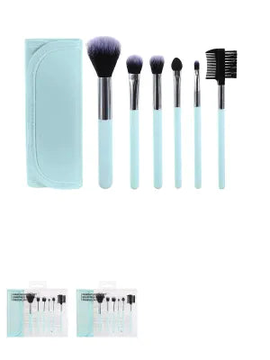 Miniso Makeup brush set,pale turquoise