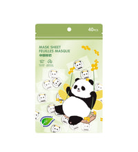 Miniso China Panda Bamboo Fiber Compressed Mask Sheet (35 pcs)