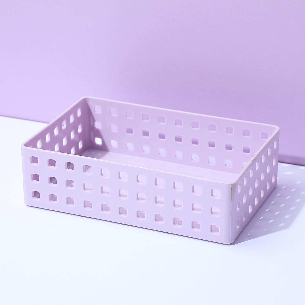 Miniso Purple Series Stackable Storage Box (M)