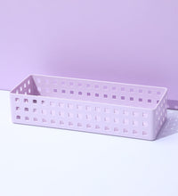 Miniso Purple Series Long Stackable Storage Box (M)