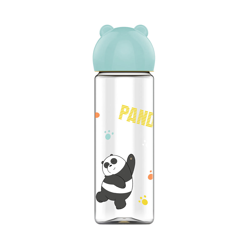 Miniso We Bare Bears Collection 5.0 Plastic Bottle with Shoulder Strap (500mL)(Panda)