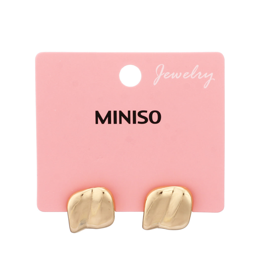 Miniso Water Ripple Earrings (1 Pair)