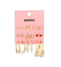 Miniso Butterfly Earrings (9 Pairs)
