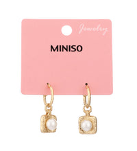 Miniso Fashion Textured Earrings (1 Pair)