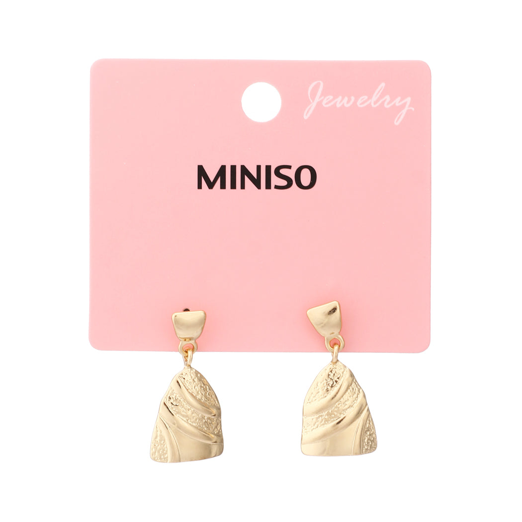 Miniso Unique-Shaped Earrings (1 Pair)